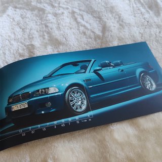 Catálogo BMW Série 3 E46 M3 2001 Original