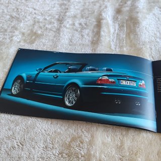Catálogo BMW Série 3 E46 M3 2001 Original