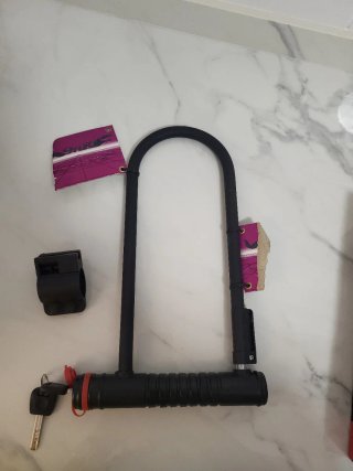 Candado Antirrobo U-Lock Negro