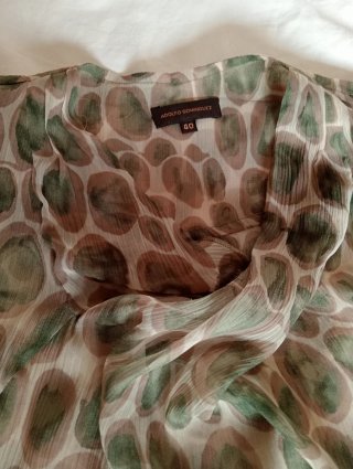 Blusa Adolfo Domínguez Estampada talla 40