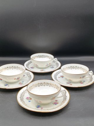 Set tazas café porcelana Limoges