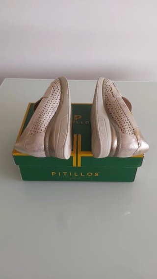 Zapatos Pitillos Mujer Talla 39 Oro