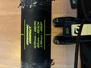 Manillar Syncros 420mm + Potencia 110mm