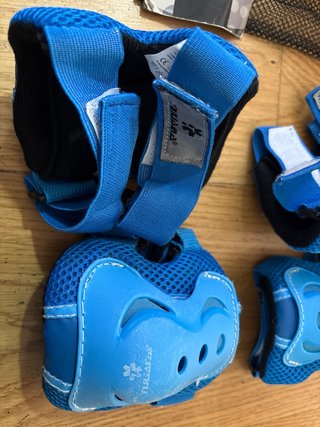 Set Protección Talla XS Azul