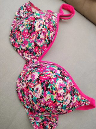 Sujetador bikini estampado floral