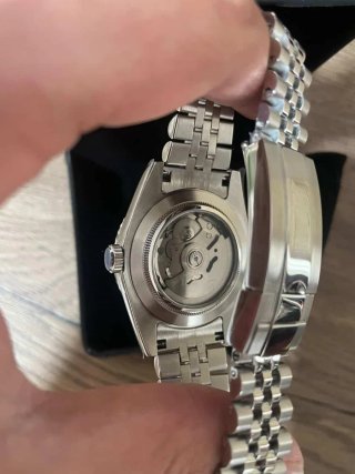 Seiko Mod Datejust golden Heart