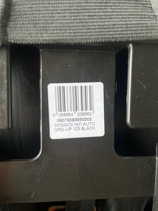 Silla de coche Chicco Grupo I,II Y III