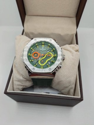 Reloj Naviforce Verde y Plateado
