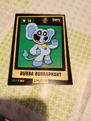 Carta Poppy Playtime Bubba Bubbaphant 093/1