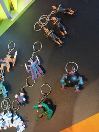 Figuras acción llaveros