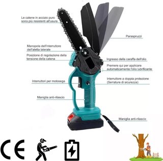 Kit 3 in 1: Forbici, Sega, Decespugliatore