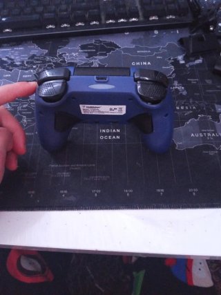 Mando azul para PC y PlayStation