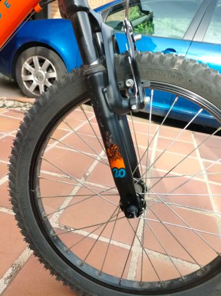 Bicicleta infantile Rockrider EXPL 500 20