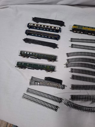 Lote Locomotora y Vías Tren
