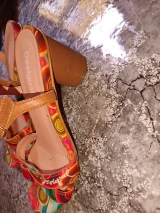 Sandalias Desigual Talla 36 Multicolor