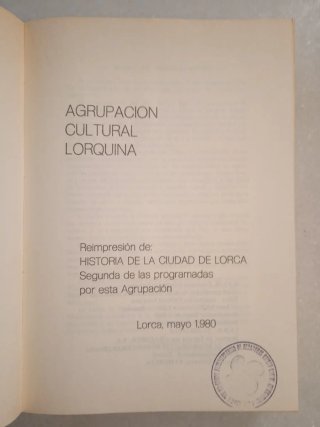 Historia de la ciudad de Lorca
