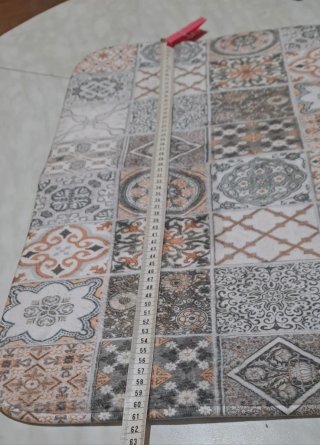 Tappeto bagno fantasia mosaico