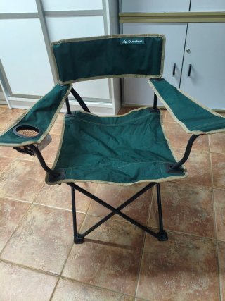 Silla plegable camping Quechua
