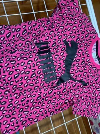 Camiseta Puma Animal Print Talla 13-14