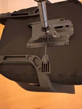 Silla de oficina negra. En perfecto estado.