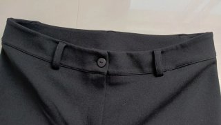 Pantalón vestir negro 44 8