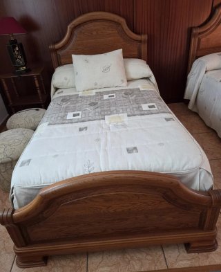 Juego de 2 camas de madera