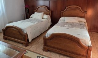 Juego de 2 camas de madera