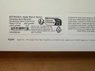 Apple Watch 46mm. Periwinkle Sport Band M/L