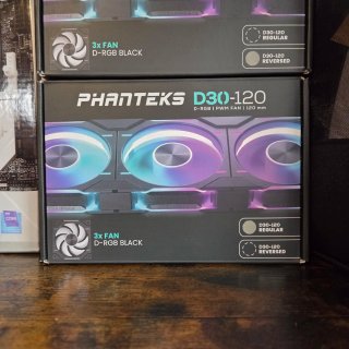 Phanteks D30-120 D-RGB Ventiladores (3x)