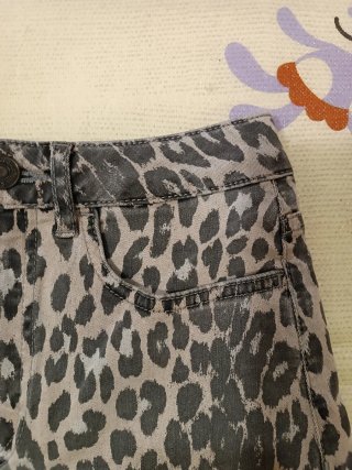 Pantaloncini Subdued fantasia leopardata taglia XS