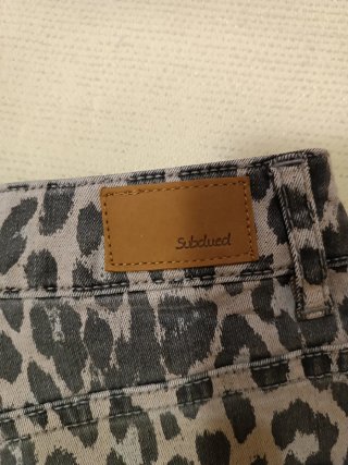 Pantaloncini Subdued fantasia leopardata taglia XS