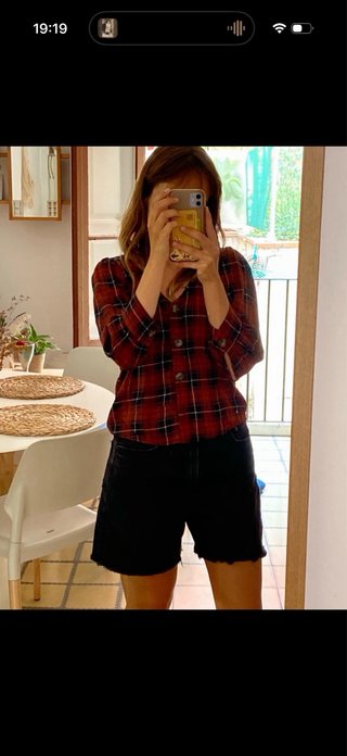Camisa cuadros Pull&Bear