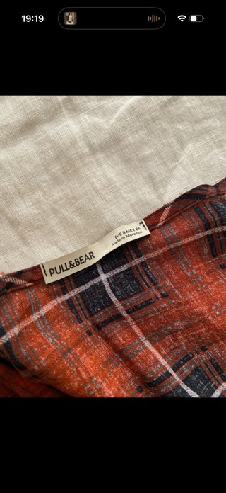 Camisa cuadros Pull&Bear