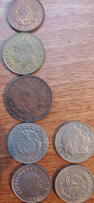 Lote Monedas Colombia