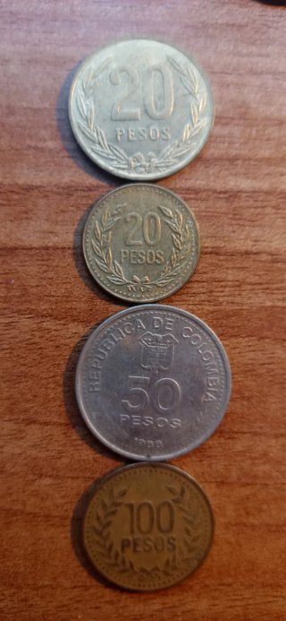 Lote Monedas Colombia