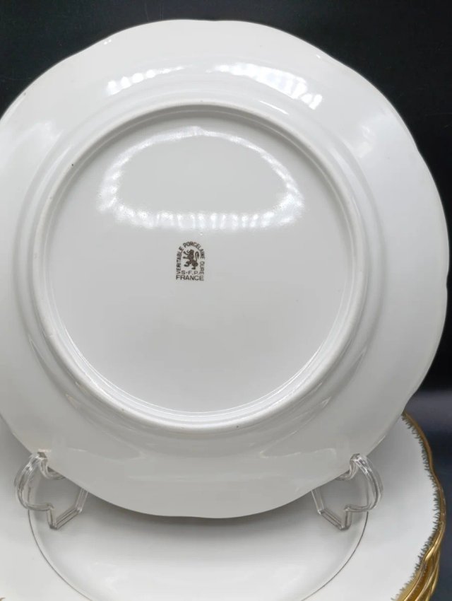 Set platos porcelana francesa SFP