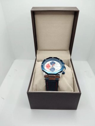Reloj Naviforce Analógico Azul y Blanco