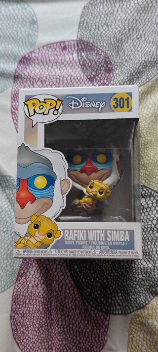 Funko Pop! Disney 301 Rafiki con Simba
