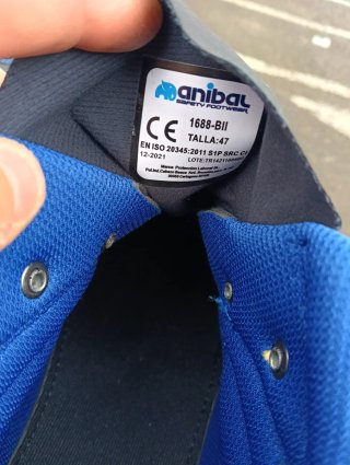 Botas de seguridad Aníbal nuevas