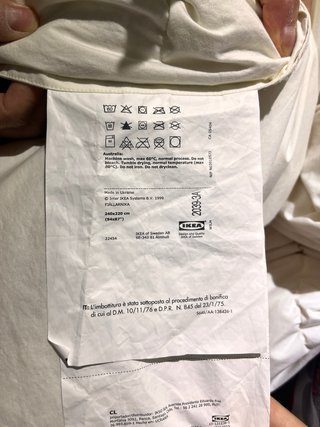Edredón IKEA Fjällarnika 240x220cm Cálido