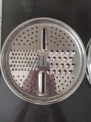 2 Grattugie in Acciaio Inox