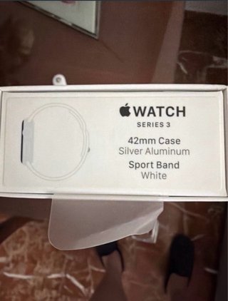Apple Watch Series 3 Plata/Blanco
