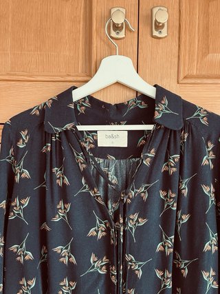 Blusa ba&sh estampada floral
