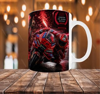 Taza Marc Márquez Campeón MotoGP 2025