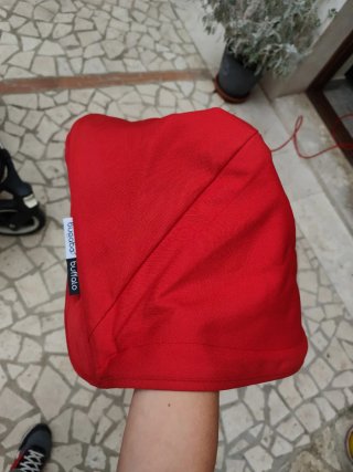 Capota y cubrepies Bugaboo Rojo