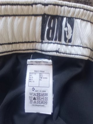 Pantaloncini NBA Uomo nero taglia L