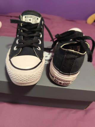 Converse Negras Talla 36