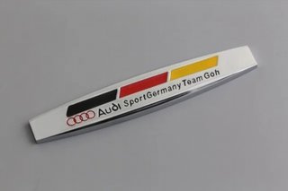 2 x LOGO AUDI SPORT GERMAN TEAM