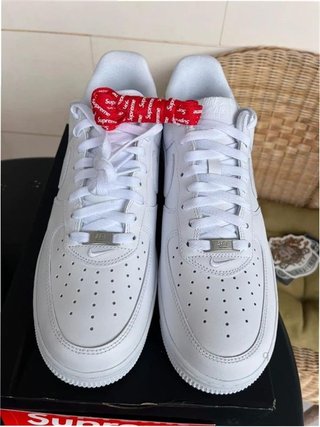 Nike Air Force 1 Low Supreme Blanco Talla 38