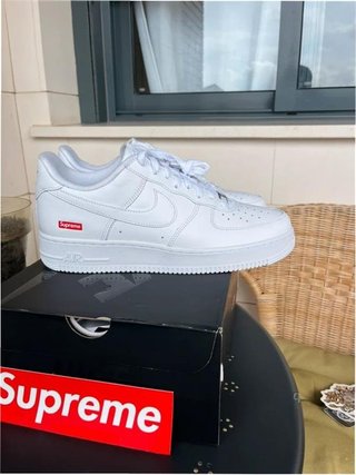 Nike Air Force 1 Low Supreme Blanco Talla 38